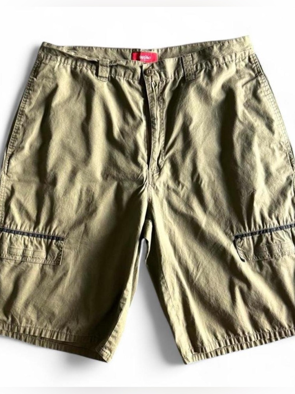 Vintage Mossimo olive green cargo shorts - Y2K baggy streetwear